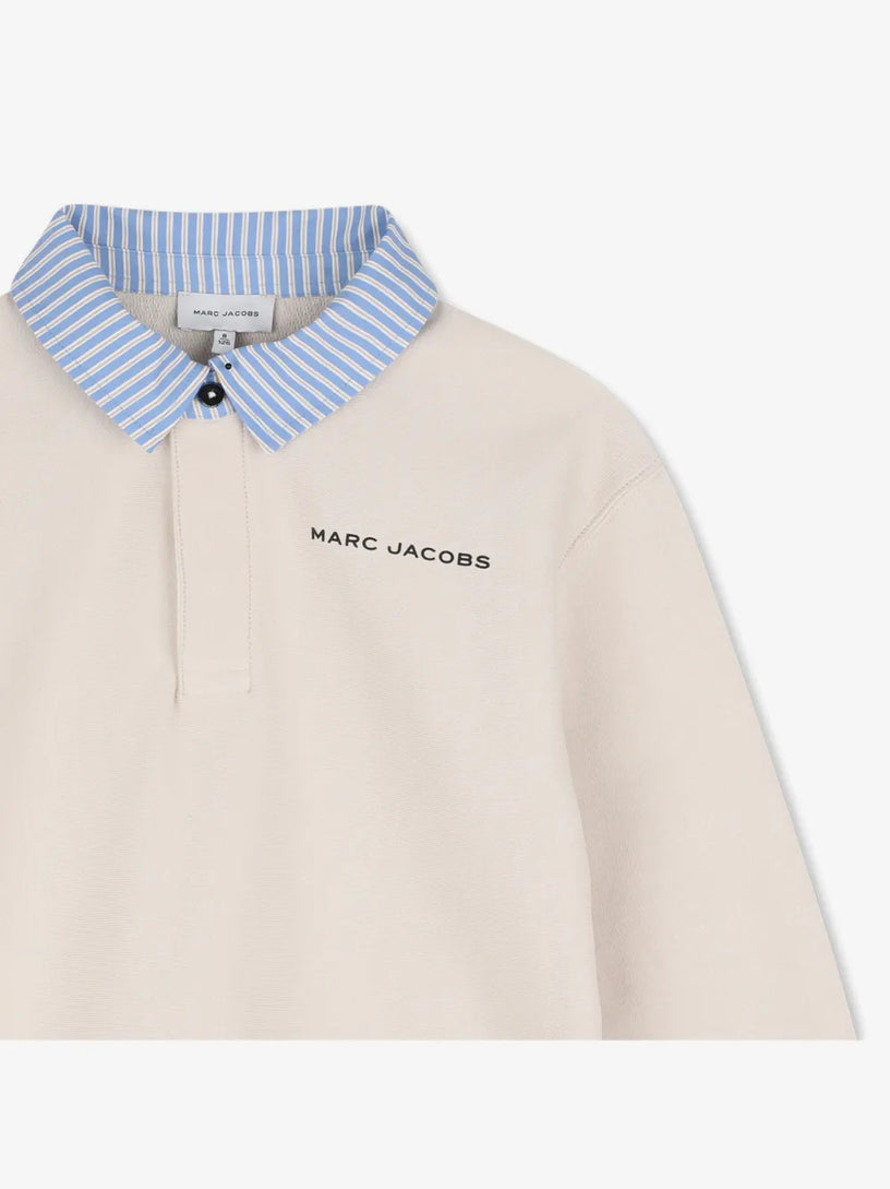 Felpa con colletto camicia