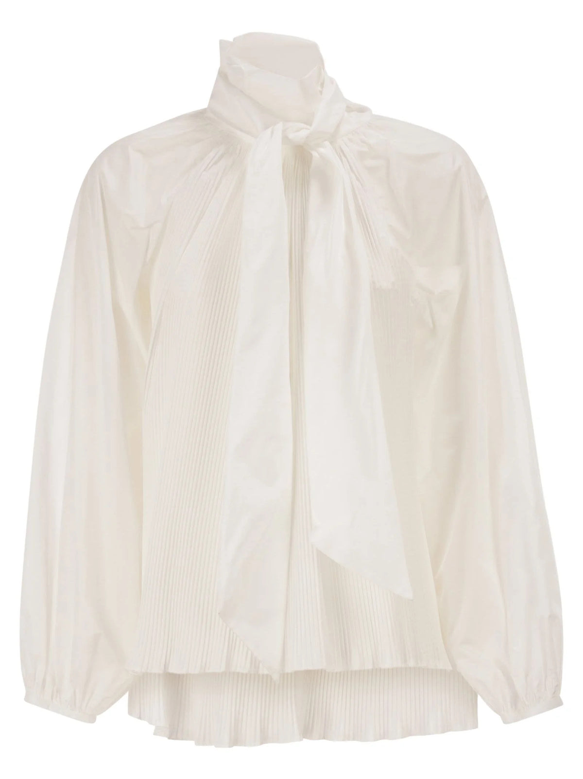 Blusa in taffetà di seta