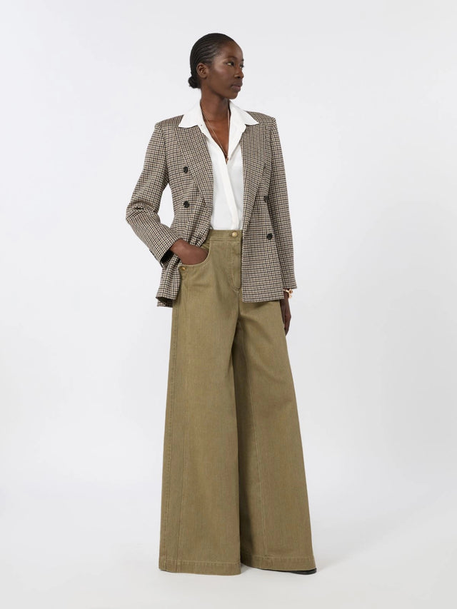 Pantalone wide leg MXMALAMARO