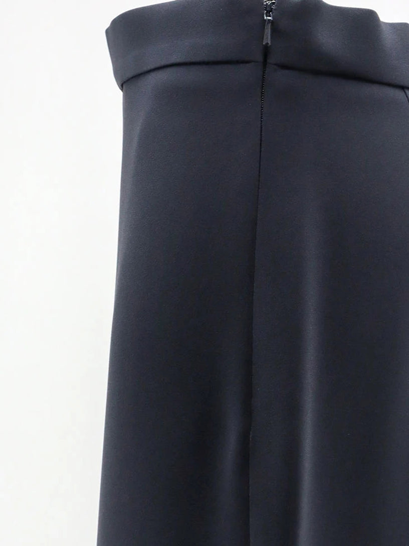 Pantalone Alaggio wide leg in cady