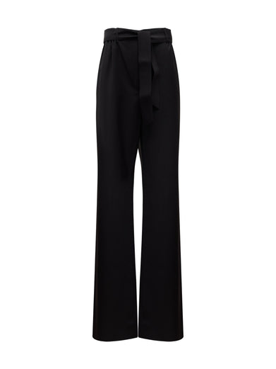 Pantalone Editto in lana con cintura