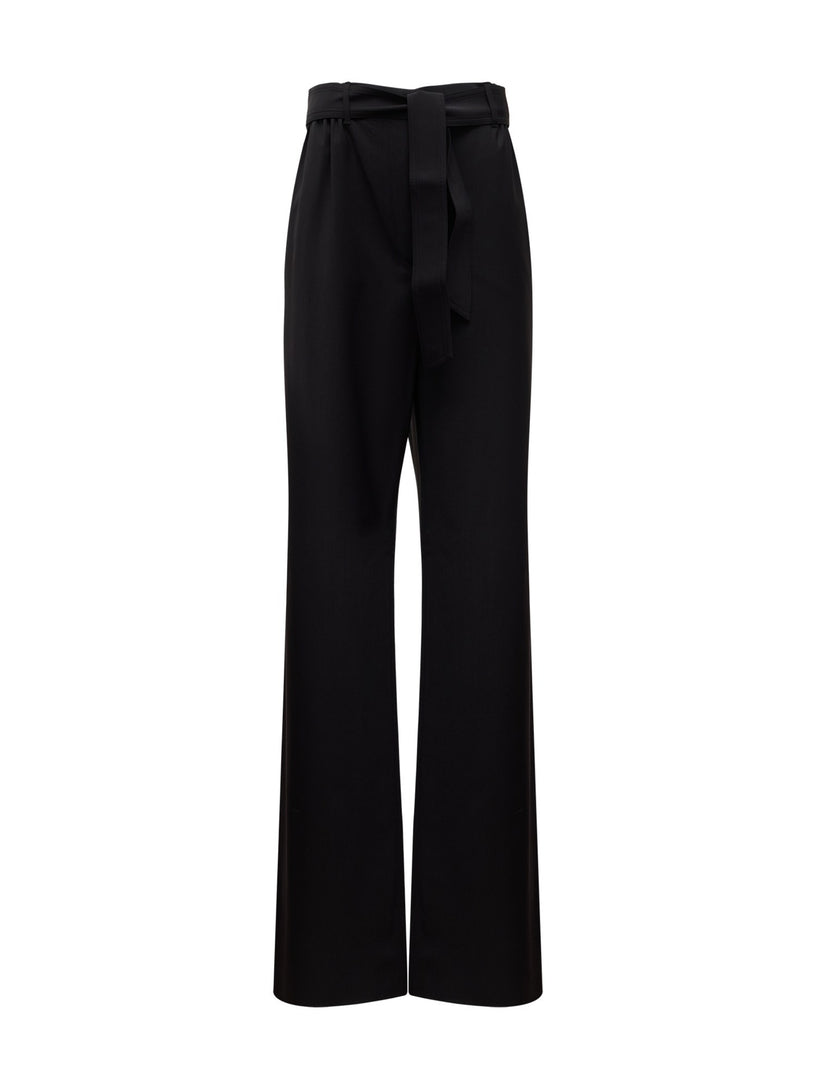 Pantalone Editto in lana con cintura