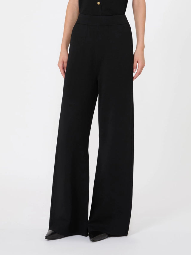 Faida trousers in viscose crêpe