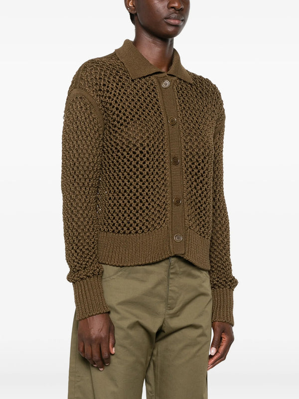 Cotton Cord Film Cardigan