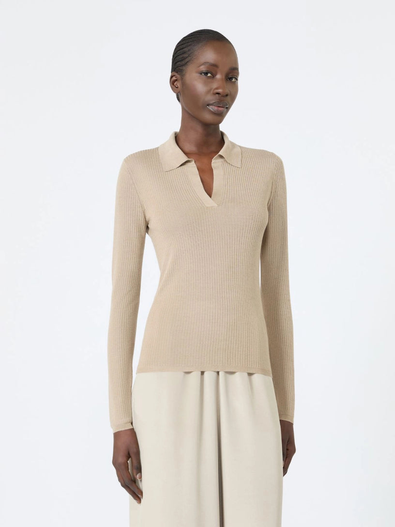 Polo Gergo in cashmere e seta