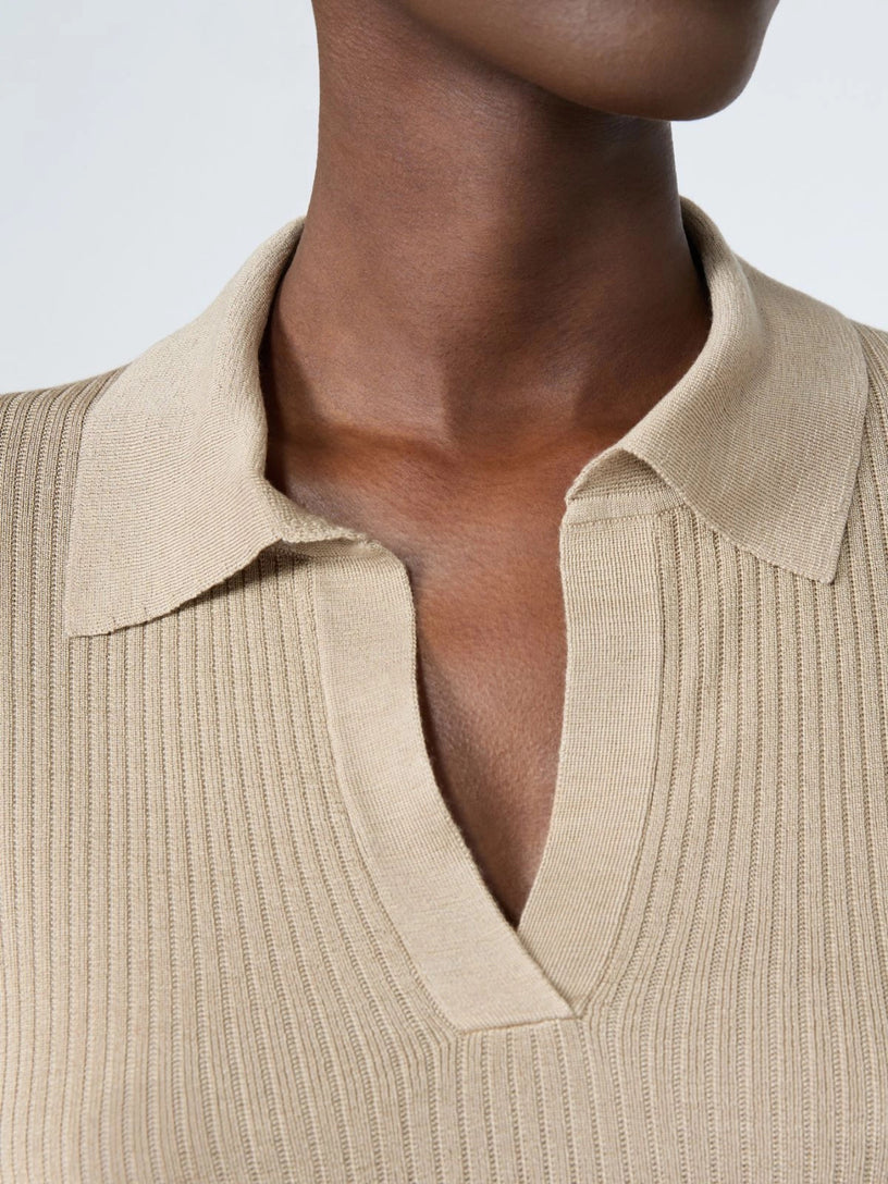 Polo Gergo in cashmere e seta