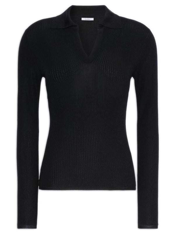 Gergo cashmere and silk polo shirt