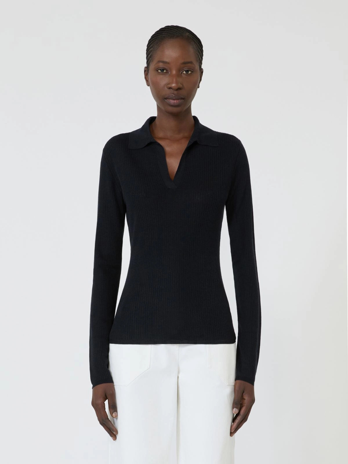 Polo Gergo in cashmere e seta