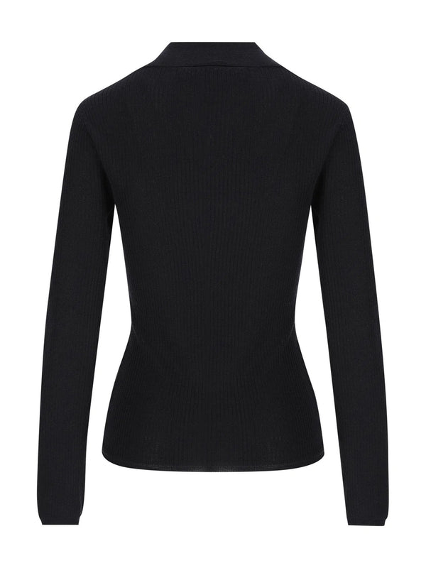 Gergo cashmere and silk polo shirt