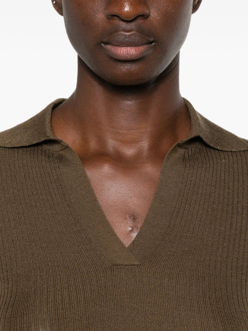 Polo Gergo in cashmere e seta