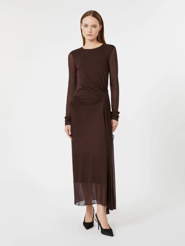 Ritmo viscose crêpe jersey gauze dress