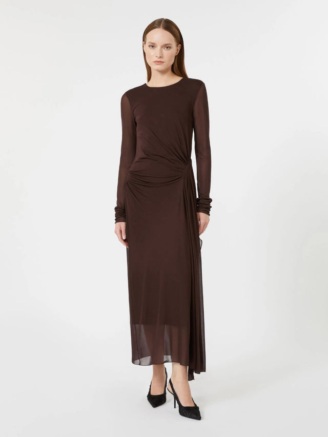 Ritmo viscose crêpe jersey gauze dress