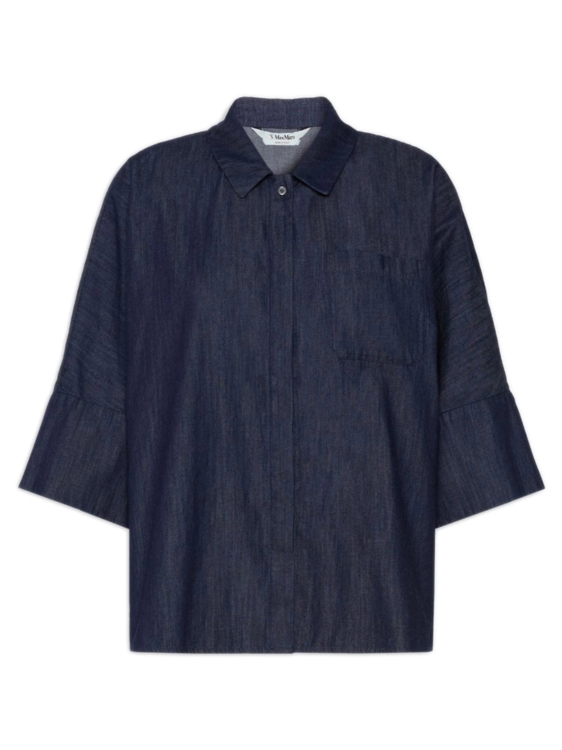 Camicia Rugiada in denim di cotone