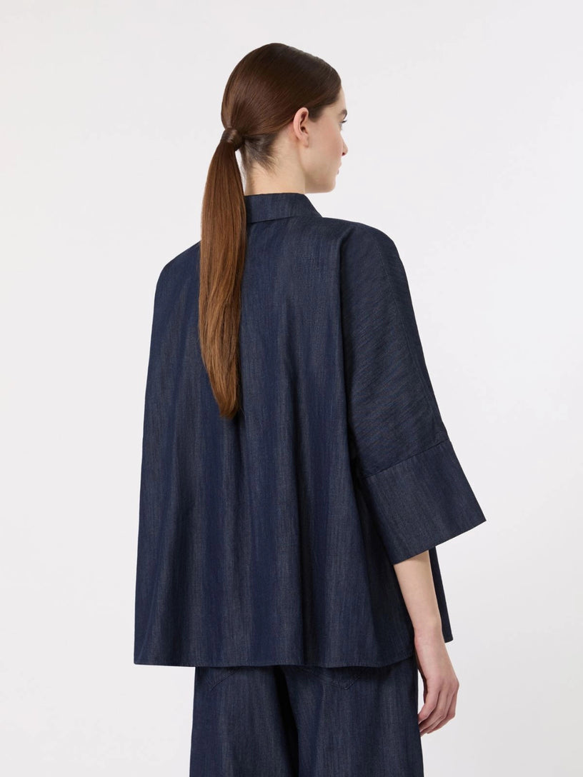 Camicia Rugiada in denim di cotone