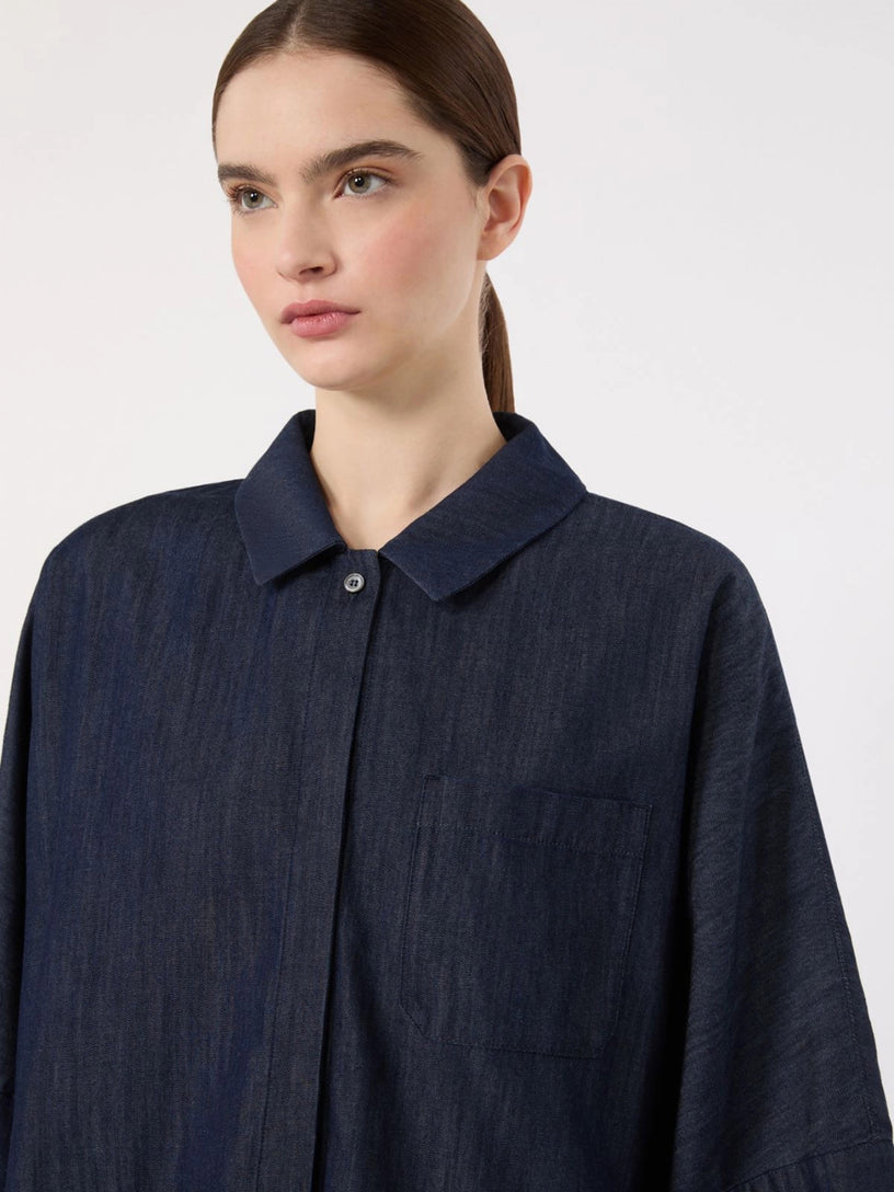 Camicia Rugiada in denim di cotone