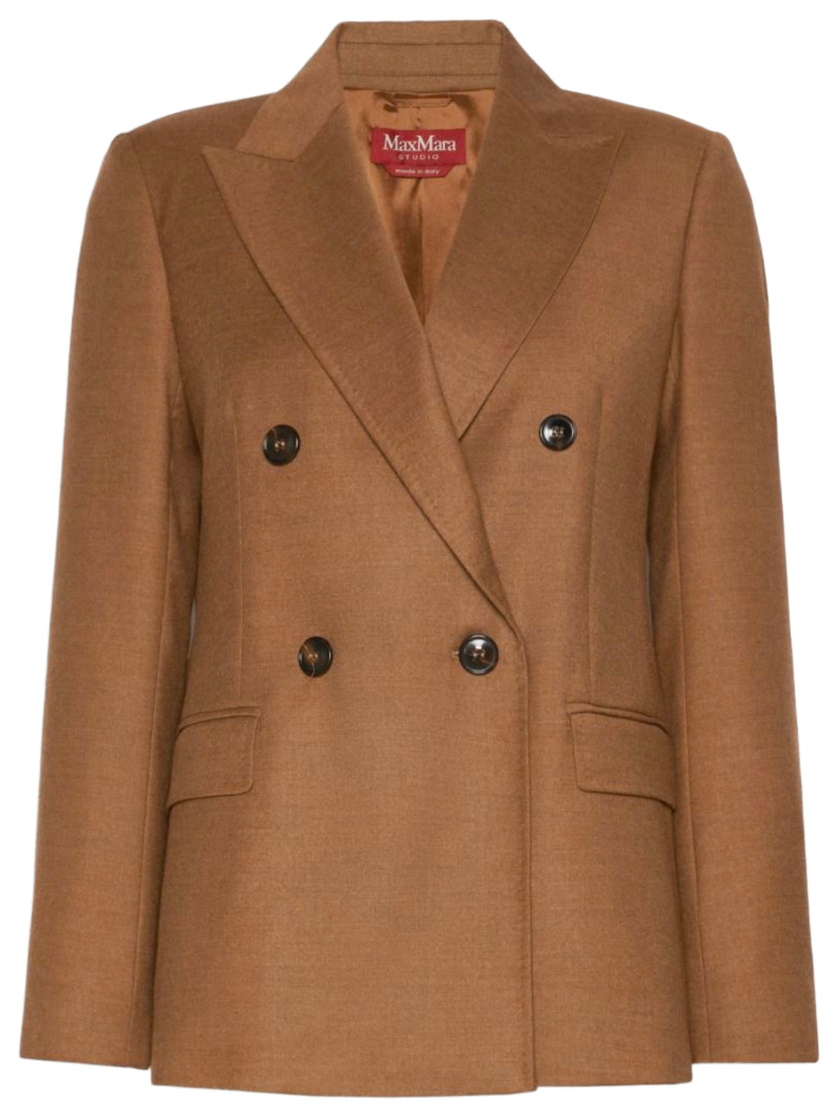 Blazer doppiopetto Uditore in flanella di lana
