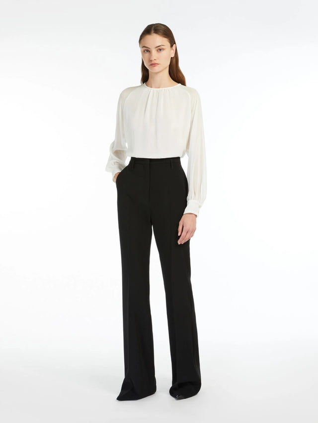 Pantalone Alabama a zampa in cady