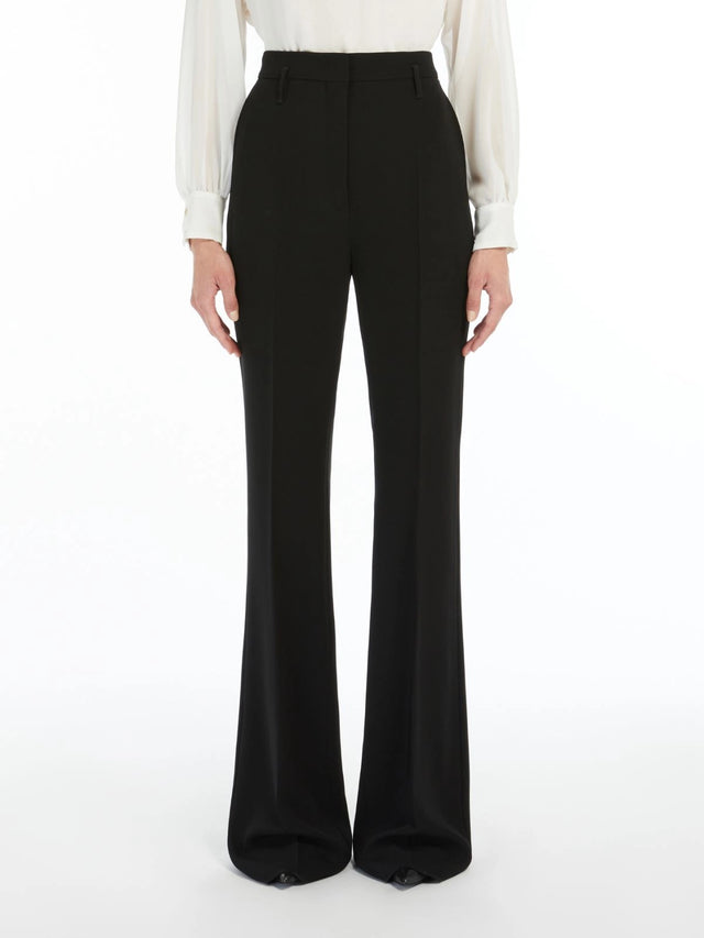 Alabama flared trousers in cady