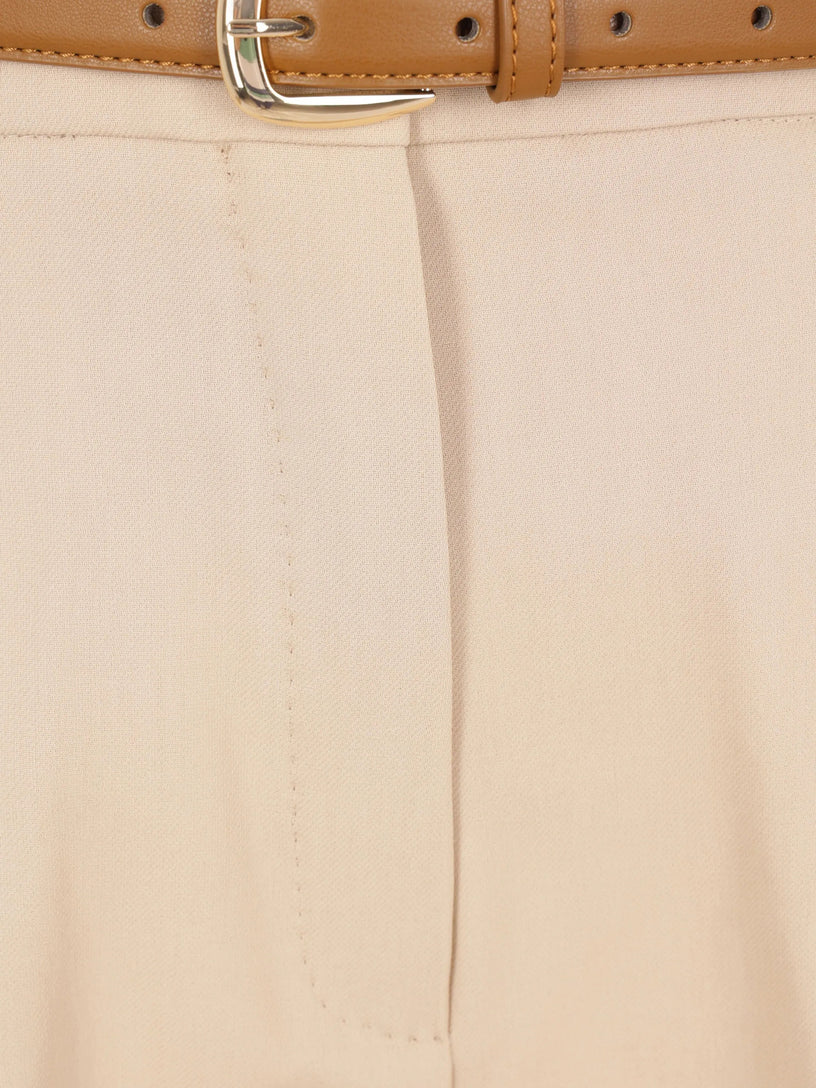 Pantalone Adunco fluido in cotone crêpe