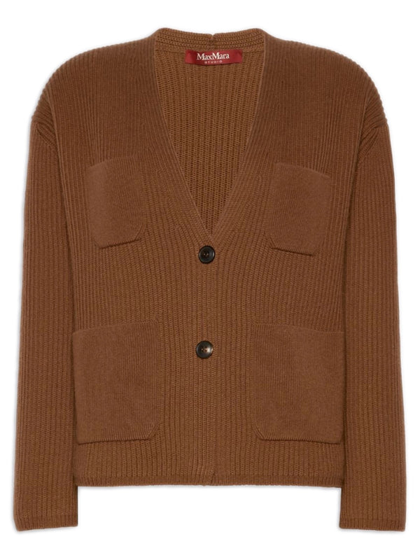 Filtro wool and cashmere cardigan