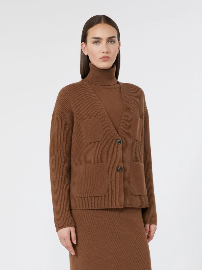 Cardigan Filtro in lana e cashmere
