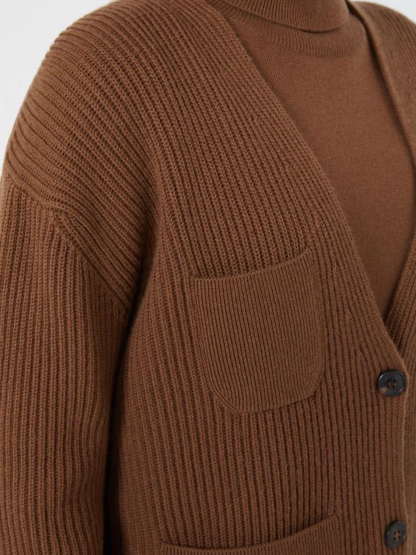 Cardigan Filtro in lana e cashmere