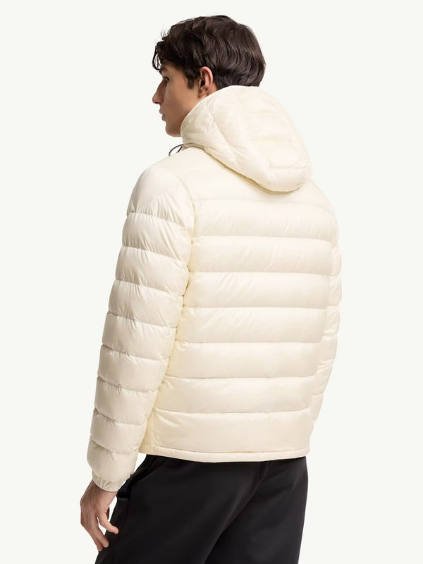 Verith hooded short down jacket
