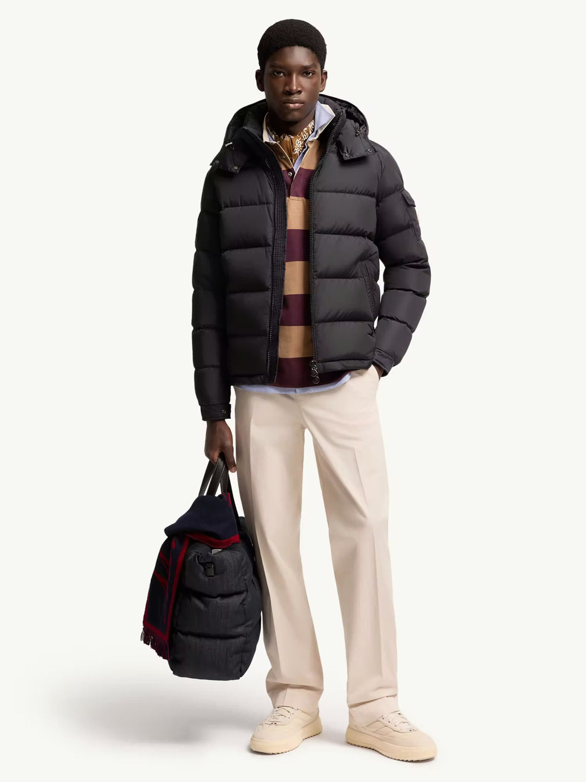 Piumino corto Moncler Maya opaco