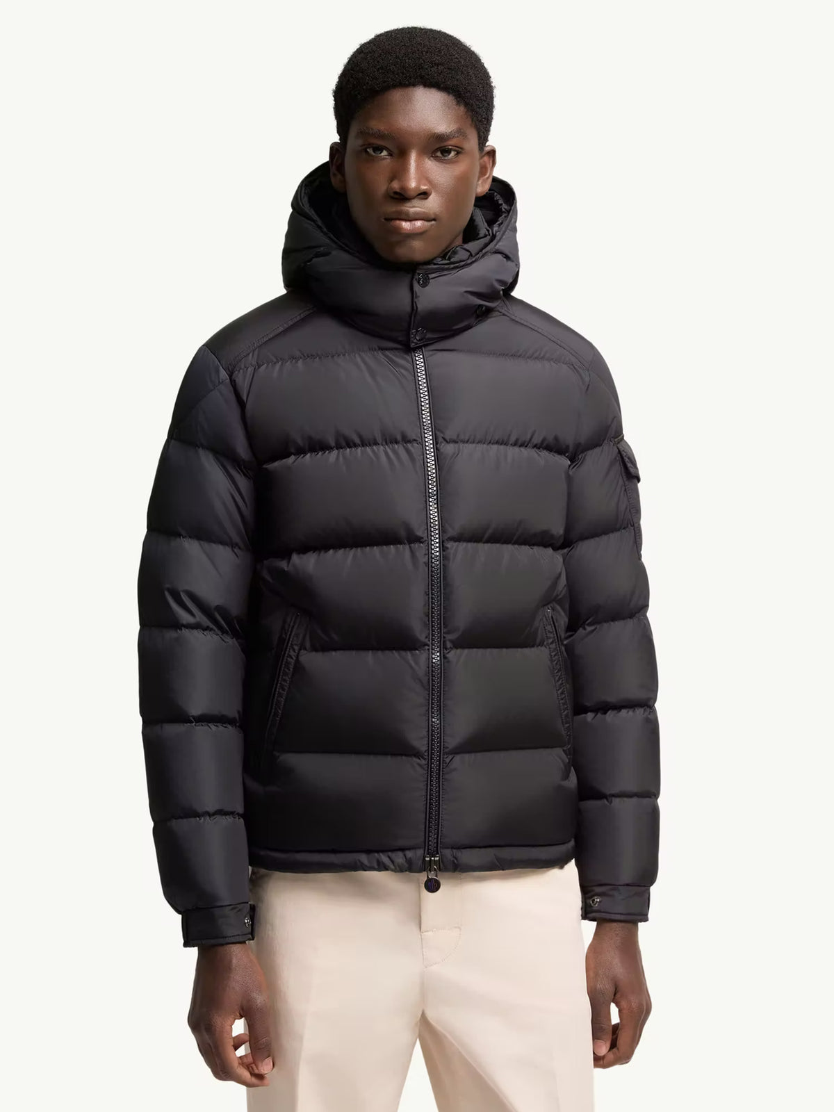 Piumino corto Moncler Maya opaco