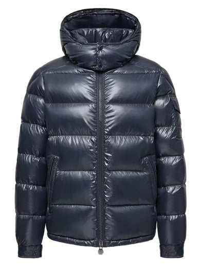 Piumino corto Moncler Maya con cappuccio