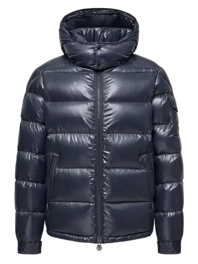 Piumino corto Moncler Maya con cappuccio