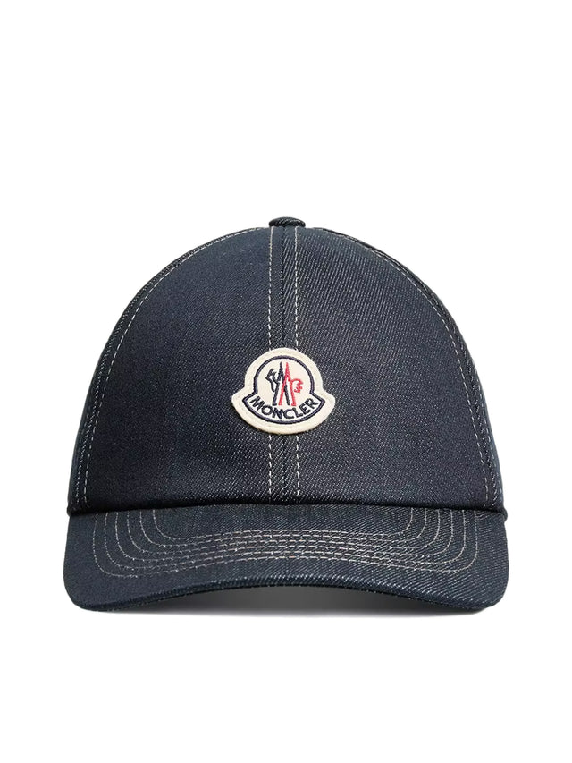 Cappello da baseball in denim