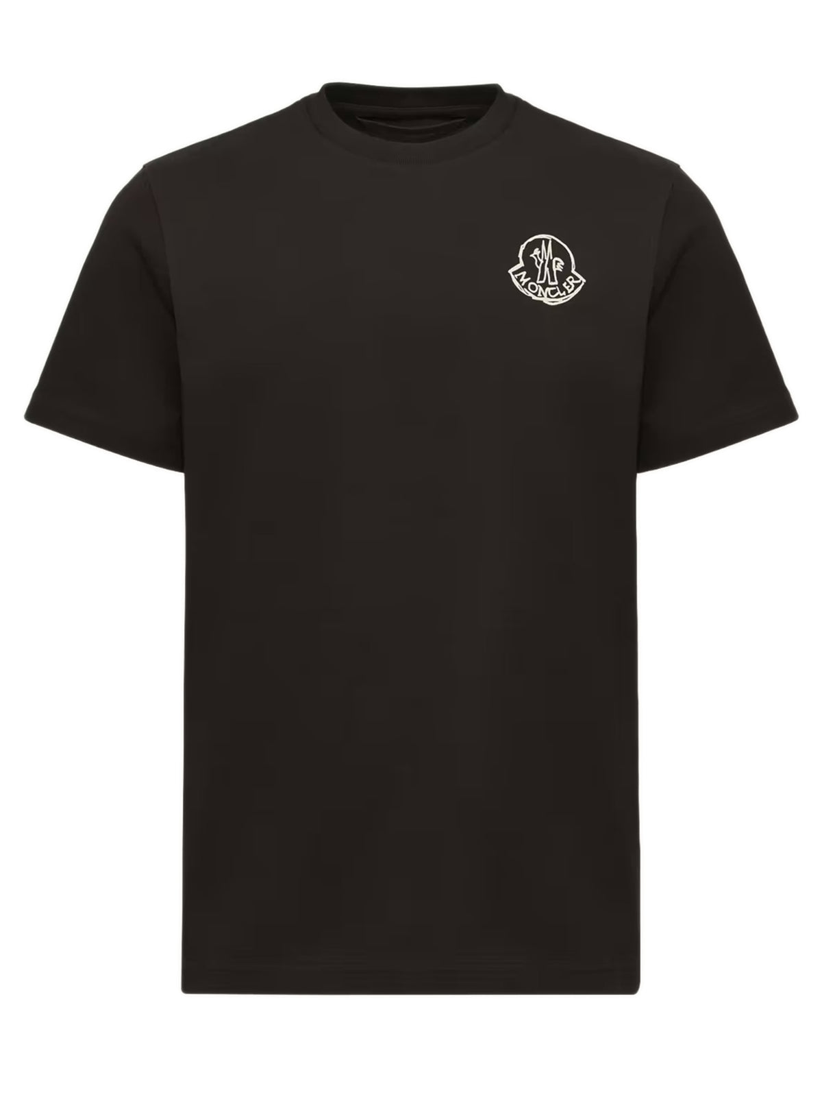 T-shirt con patch logato in jersey di cotone