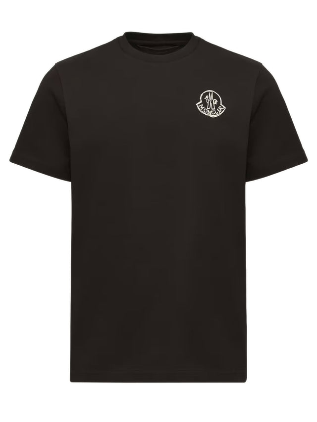 T-shirt con patch logato in jersey di cotone