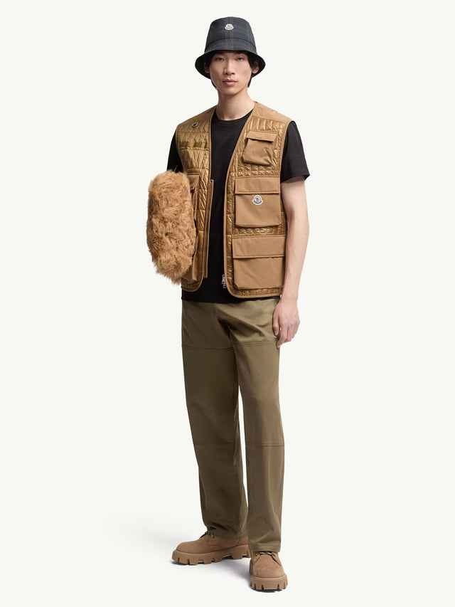 T-shirt in cotone con patch logato (Set da tre)