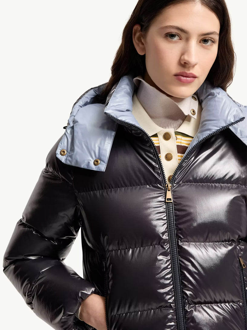Piumino corto Niveole in nylon