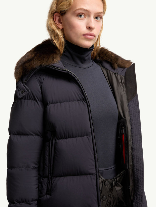 Arabbas Shearling-Trimmed Down Ski Jacket