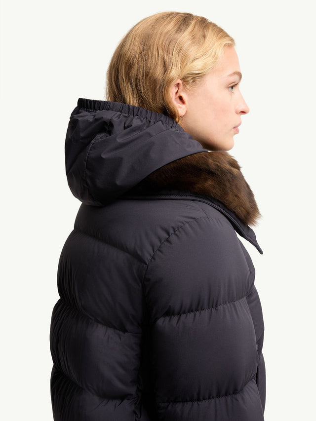 Arabbas Shearling-Trimmed Down Ski Jacket