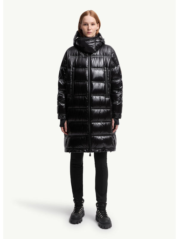 Rochelairs Hooded Long Down Jacket