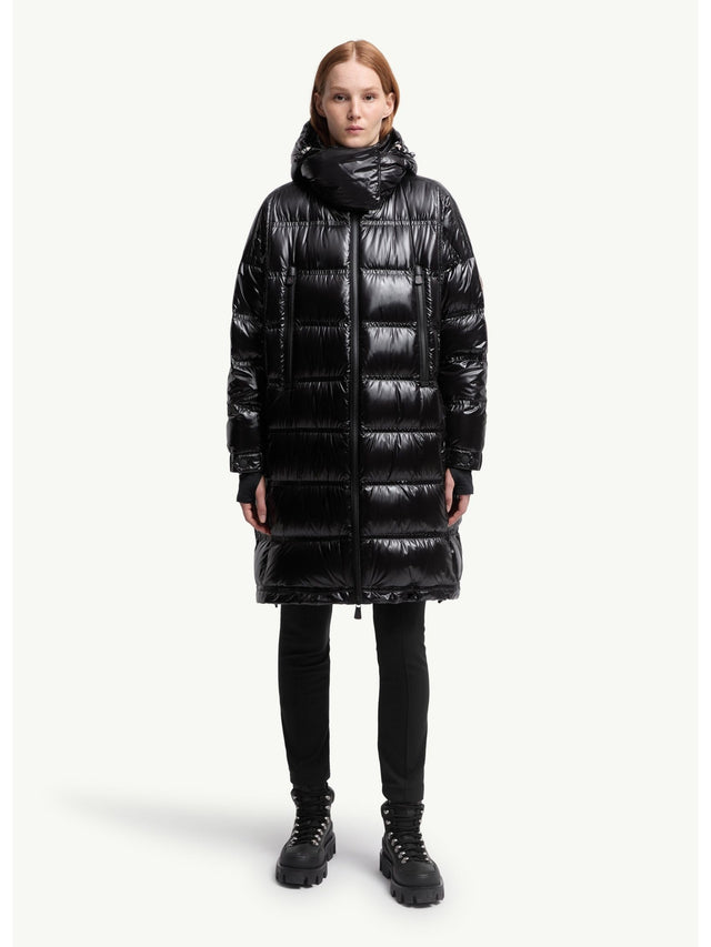 Rochelairs Hooded Long Down Jacket