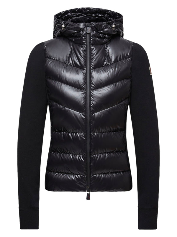 Padded Zip-Up Hoodie