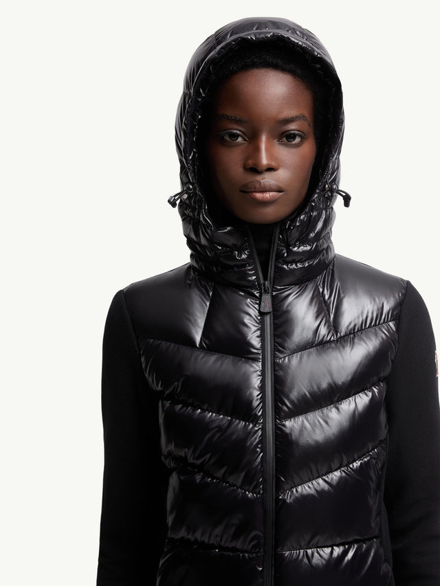 Padded Zip-Up Hoodie