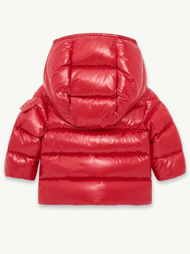 Piumino corto Moncler Maya con cappuccio