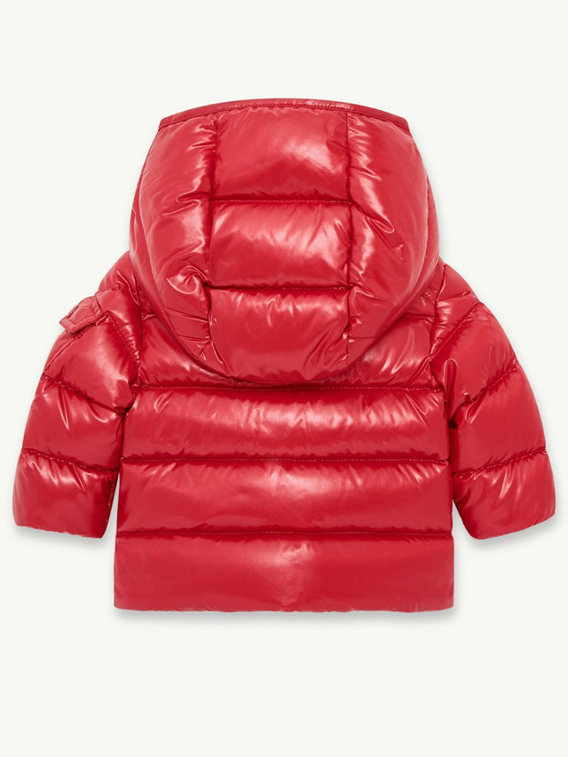Piumino corto Moncler Maya con cappuccio