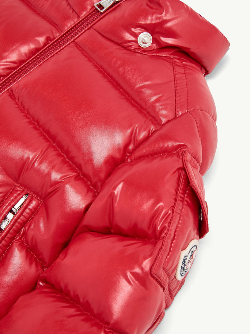 Piumino corto Moncler Maya con cappuccio