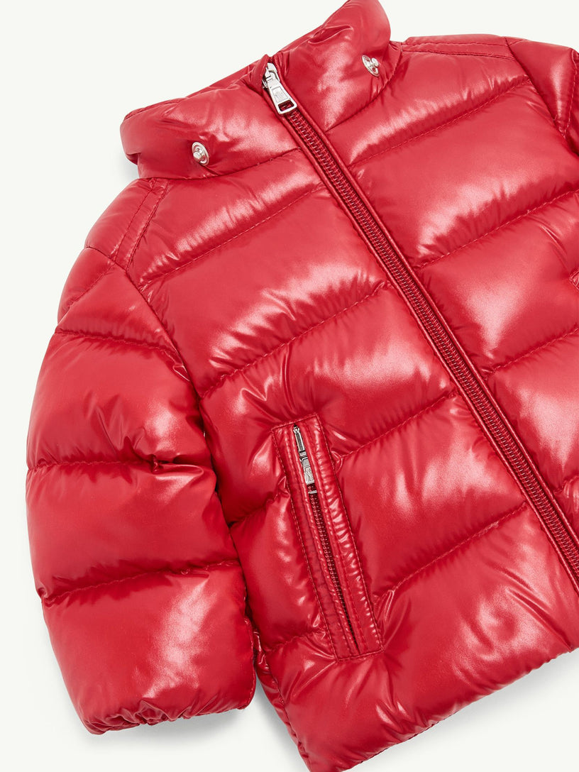 Piumino corto Moncler Maya con cappuccio