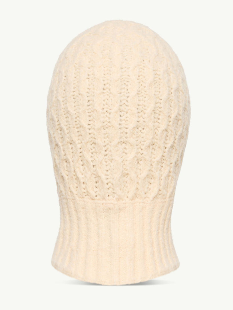 Passamontagna in misto lana bouclé