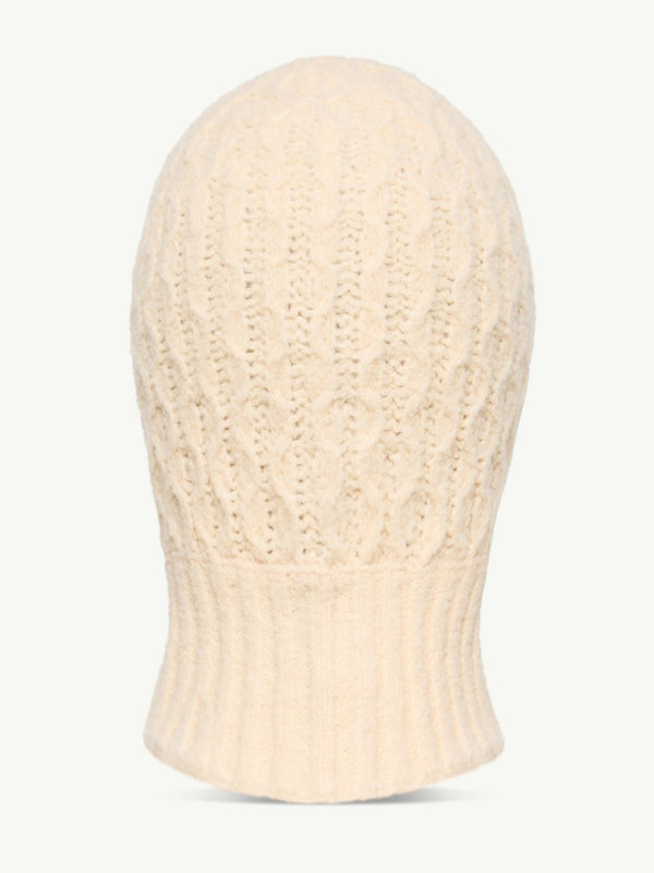 Passamontagna in misto lana bouclé