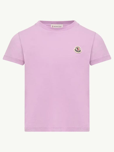 T-shirt logata in cotone