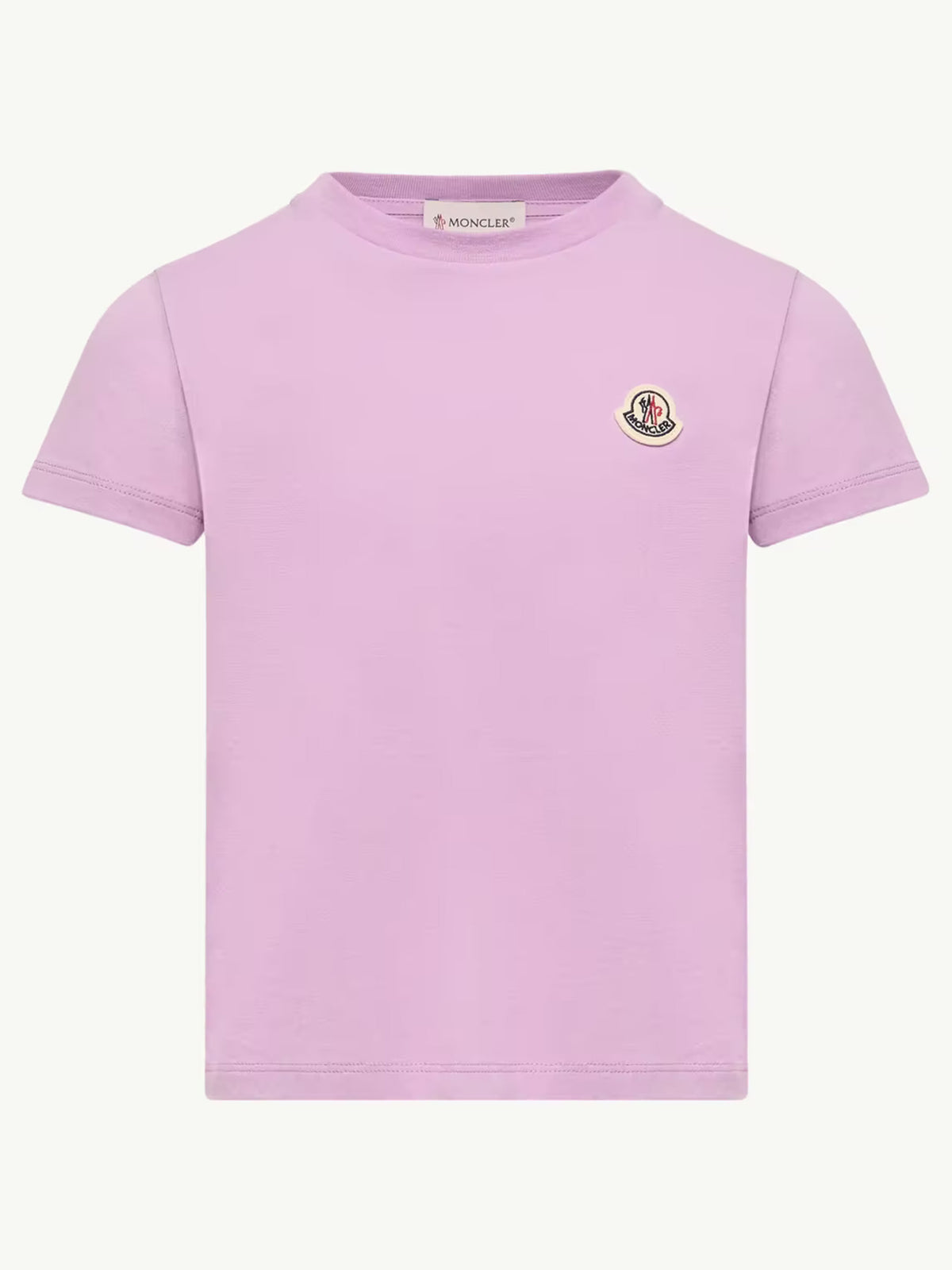 T-shirt logata in cotone